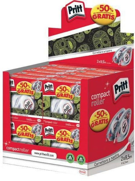 Pritt 2103657 8.5m Transparent 20pc(s) correction tape