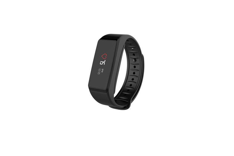 MyKronoz ZeFit2 Pulse Wristband activity tracker 0.9" TFT Wireless IP67 Black