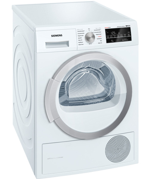 Siemens WT47W4S1AT freestanding Front-load 8kg A++ White tumble dryer