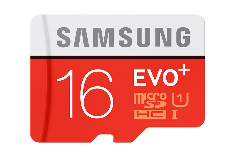 Samsung EVO Plus MB-MC16D 16ГБ MicroSD UHS-I Class 10 карта памяти