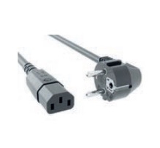 Bachmann 356.905 0.5m C13 coupler Grey power cable