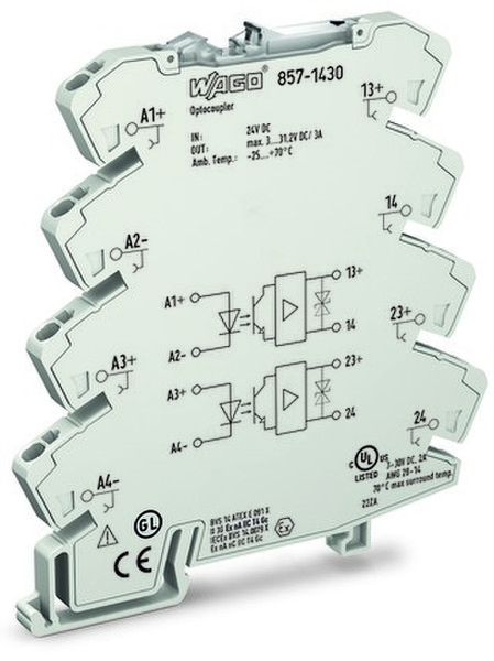 Wago 857-1430 Серый электрическое реле