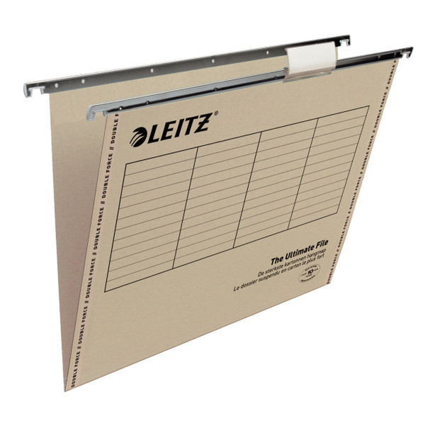 Leitz Clenched Bar Suspension Files, Folio, V-bottom Folio hanging folder