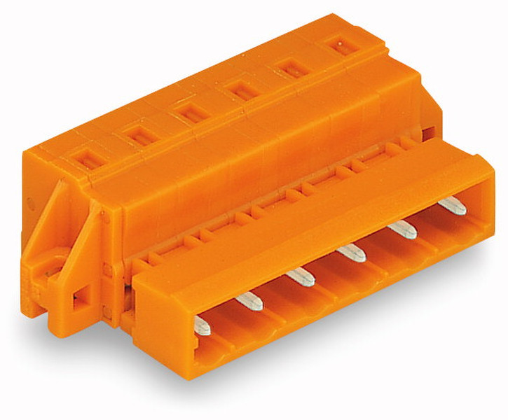 Wago 731-633/019-000/033-000 3P Orange Elektrischer Anschlussblock