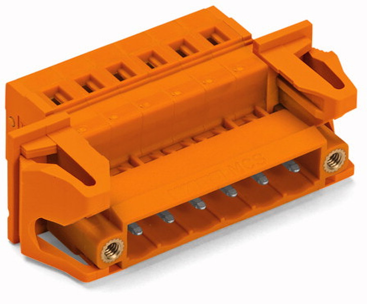 Wago 231-637/129-000 7P Orange Elektrischer Anschlussblock