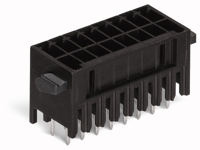 Wago 713-1464/037-000 8P Black electrical terminal block