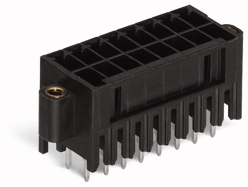 Wago 713-1464/107-000 8P Black electrical terminal block