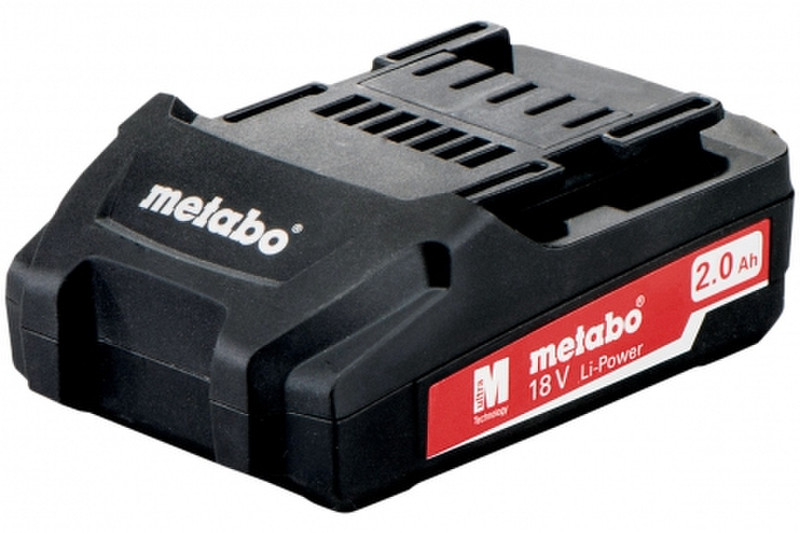 Metabo 625596000 Lithium 2000mAh 18V Wiederaufladbare Batterie
