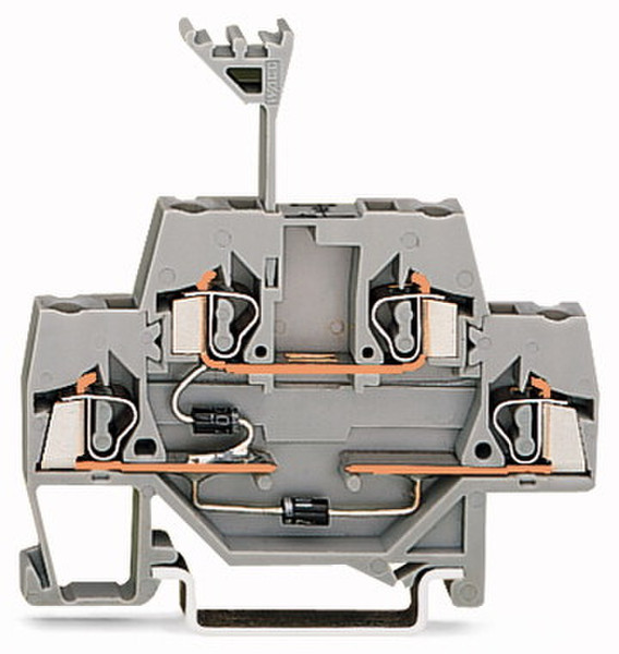 Wago 280-941/281-492 4P Grey electrical terminal block