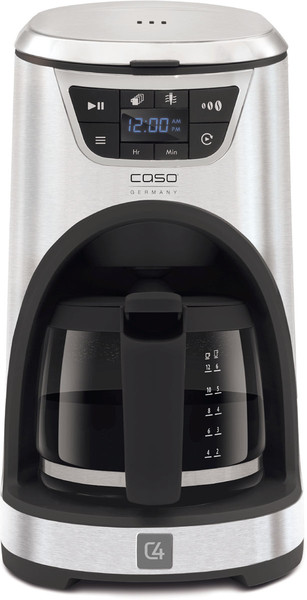Caso Novea C4 Drip coffee maker 12cups Stainless steel