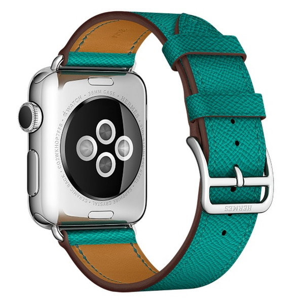 Apple MMMN2ZM/A Band Blau Leder Smartwatch-Zubehör