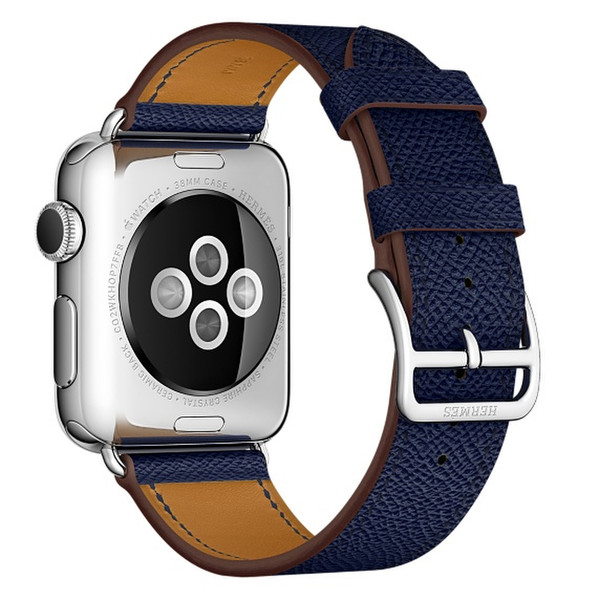 Apple MMP42ZM/A Band Blau Leder Smartwatch-Zubehör