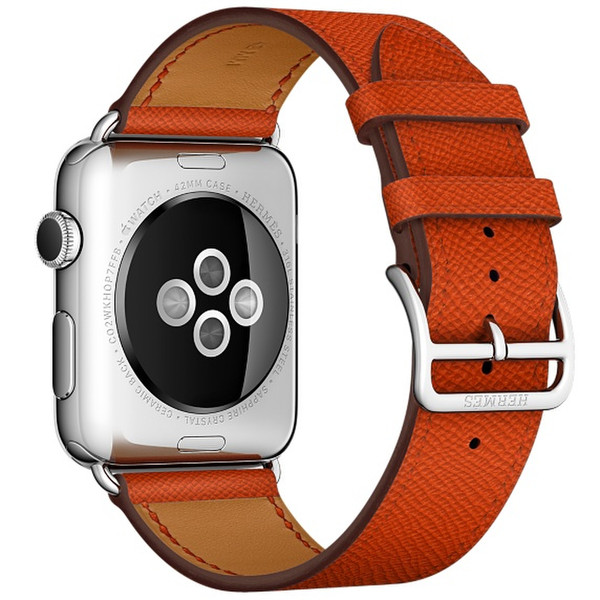 Apple MMMW2ZM/A Band Orange Leather