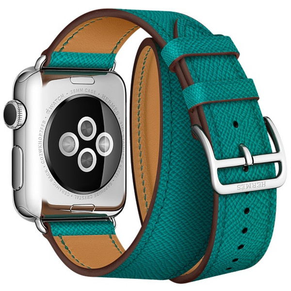 Apple MMMH2ZM/A Band Blue Leather