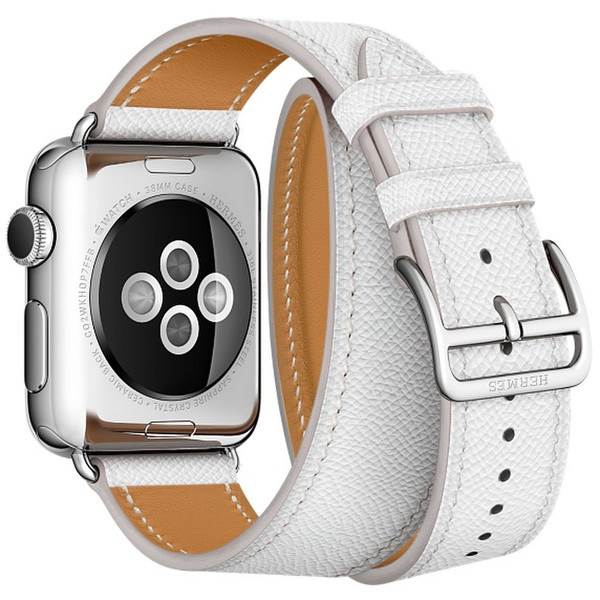 Apple MMMJ2ZM/A Band Weiß Leder Smartwatch-Zubehör