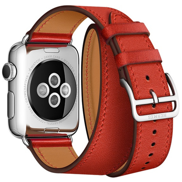 Apple MMNX2ZM/A Band Red Leather