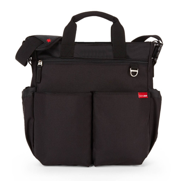 Skip Hop DUO SIGNATURE DIAPER BAG Black pram/stroller travel bag