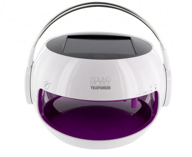Telefunken BS 500 Моно 3Вт Spheric Фиолетовый, Белый