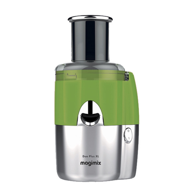 Magimix DUO PLUS XL Juice extractor 400W Chrome,Green