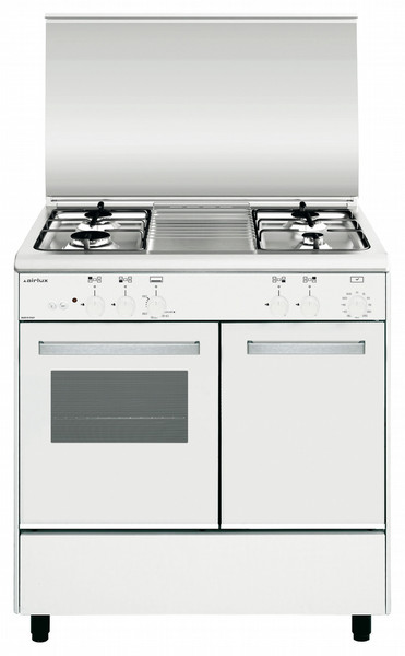 Airlux AA8PGWH2 Built-in Gas hob B White cooker