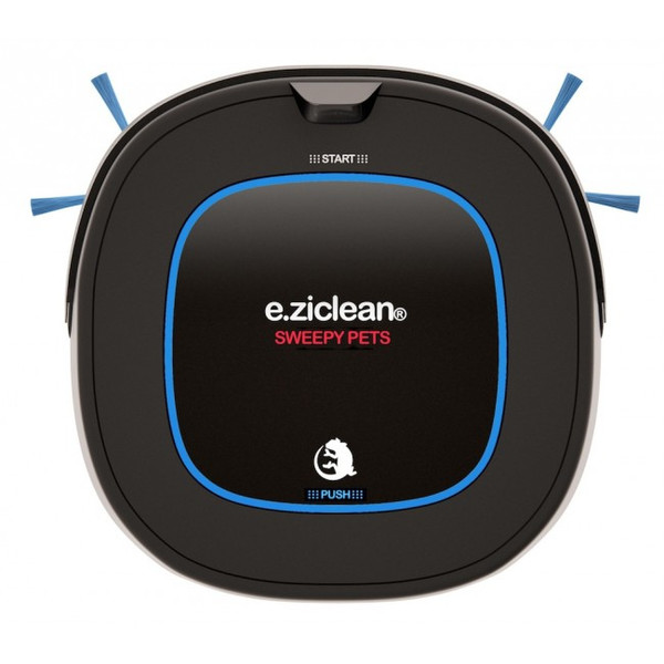 E.Zicom e.ziclean SWEEPY PETS Black robot vacuum