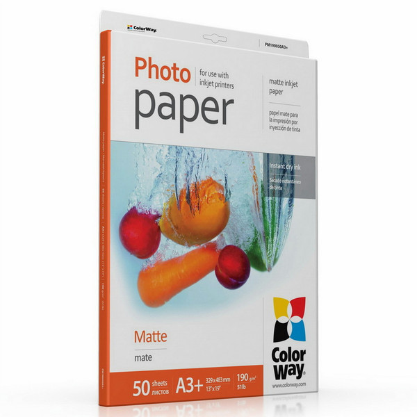 Colorway PM190050A3+ A3+ Matte photo paper