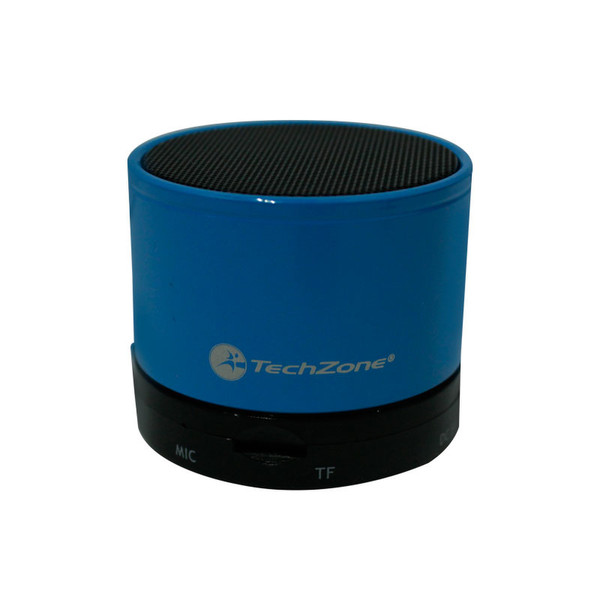 TechZone TZ15SPBT-BL Mono Schwarz, Blau Tragbarer Lautsprecher
