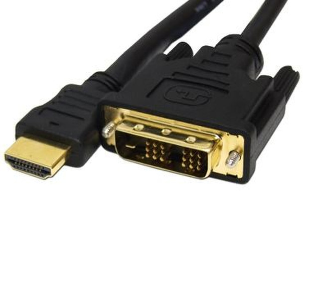 Data Components 104120 HDMI DVI-D Schwarz Schnittstellenkabeladapter