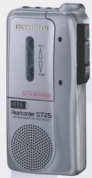 Olympus Microcassette Recoder Handheld S-725 Silver cassette player