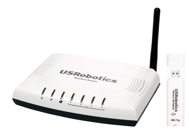 US Robotics USR5477 Wireless Network Starter Kit Белый wireless router