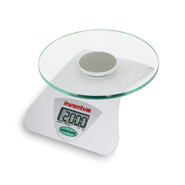 Inventum WS15 Kitchen scales Elektronisch Weiß