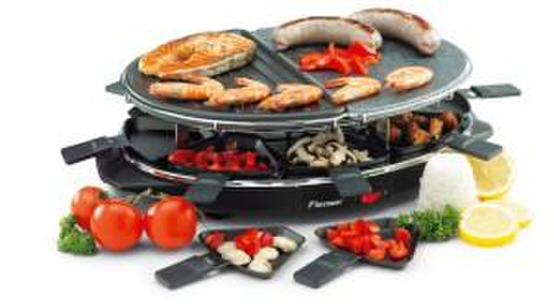 Bestron DRAC953S Stone grill & party raclette 1100W