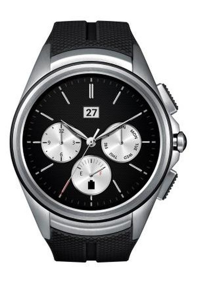 LG Urban 2 1.38Zoll P-OLED 93.6g Schwarz, Metallisch Smartwatch