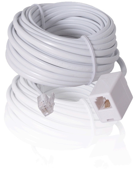 Profoon MOD-11 7.5м Белый телефонный кабель