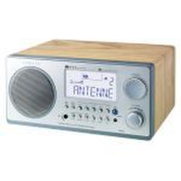 Sangean WR-2 Digital Radio, Silver Портативный Cеребряный радиоприемник