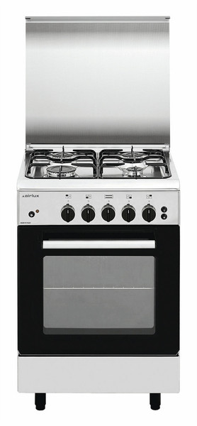 Airlux CC53GTIX2 Built-in Gas hob B Black,Stainless steel cooker