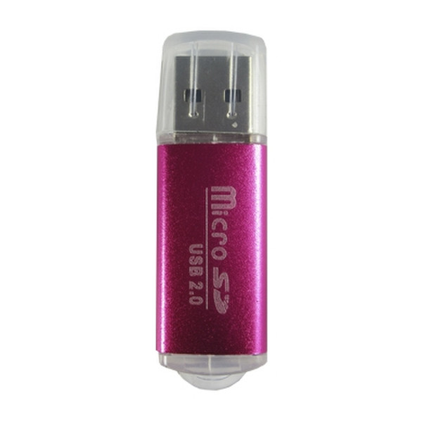 Data Components 345673P USB 2.0 Розовый устройство для чтения карт флэш-памяти