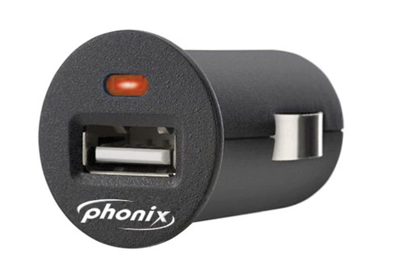 Phonix EASYUSB Auto Black mobile device charger