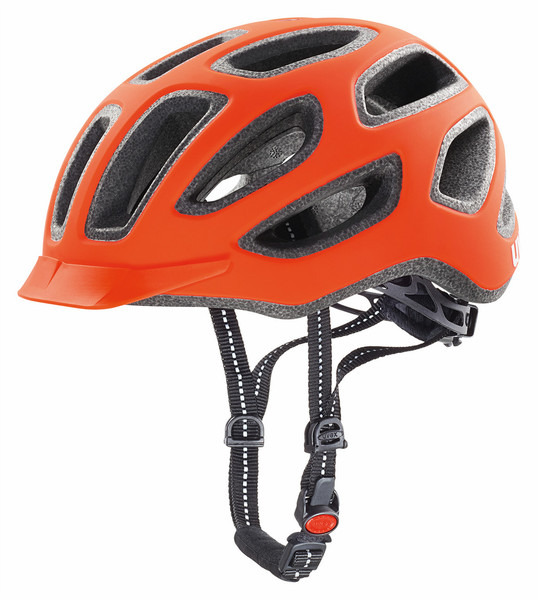 Uvex City e Half shell Оранжевый велосипедный шлем