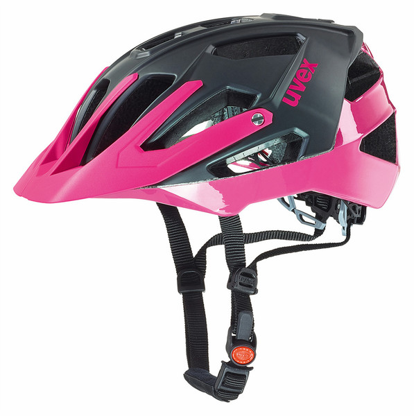 Uvex Quatro Half shell Black,Pink bicycle helmet
