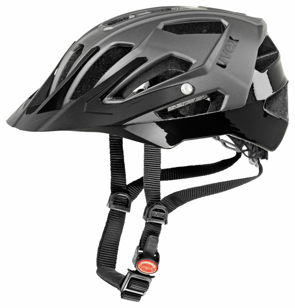 Uvex Quatro Half shell Black bicycle helmet
