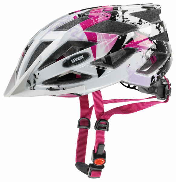 Uvex Air wing Half shell Розовый, Белый велосипедный шлем