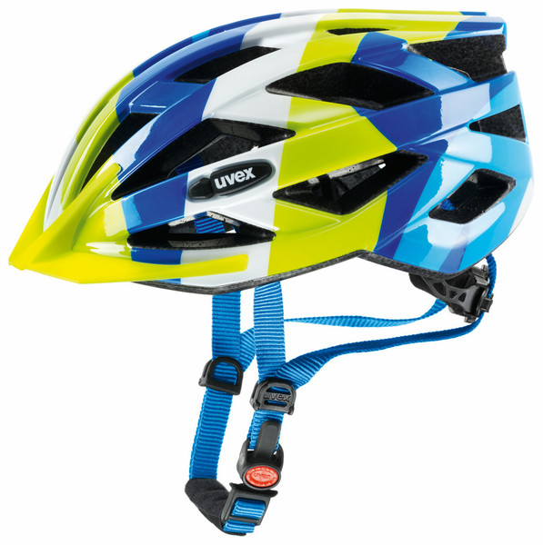 Uvex Air wing Half shell Синий, Зеленый велосипедный шлем