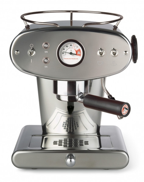 Amici X1 Ground Espresso machine 1L Stainless steel