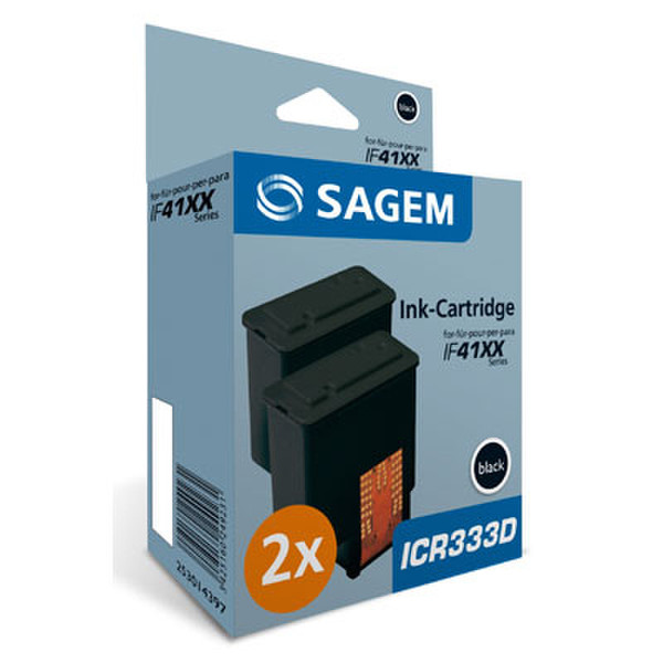 Sagem ICR333D Black ink cartridge