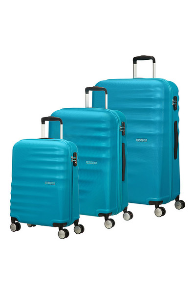 American Tourister WaveBreaker Spinner ABS synthetics Blue