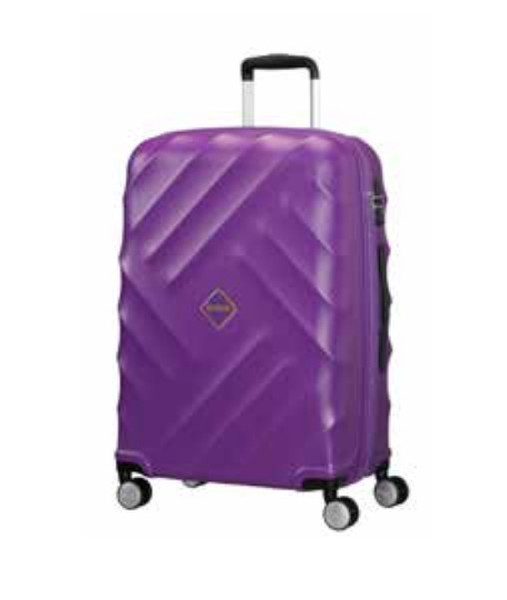 American Tourister Crystal Glow Spinner 33L Purple