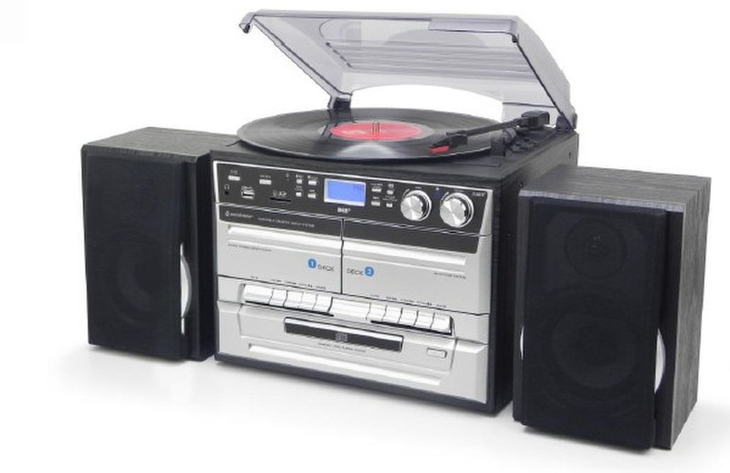 Soundmaster MCD5500SW Mini set 5Вт Черный домашний музыкальный центр