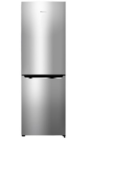 Hisense RB371N4EC2 freestanding 200L 85L A++ Stainless steel fridge-freezer