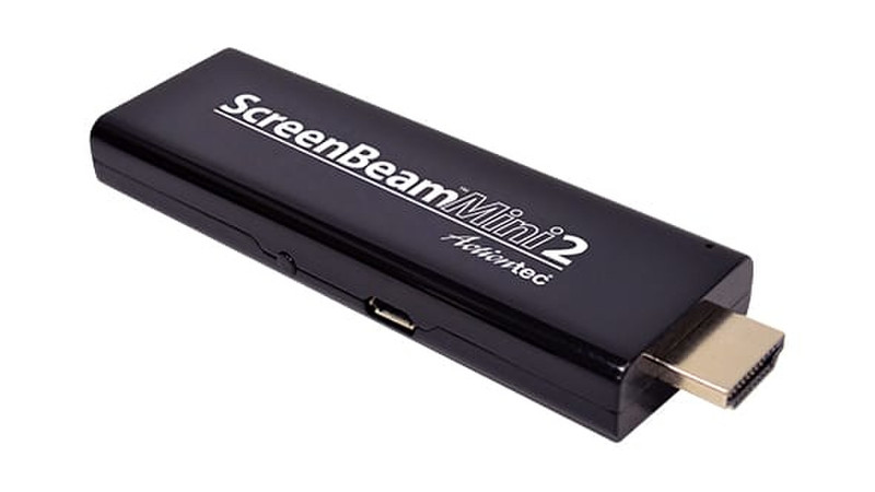 Actiontec ScreenBeam Mini2 Continuum Edition AV receiver Black